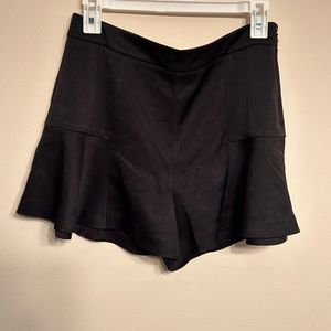 Marciano Black satin tuxedo Women's Shorts